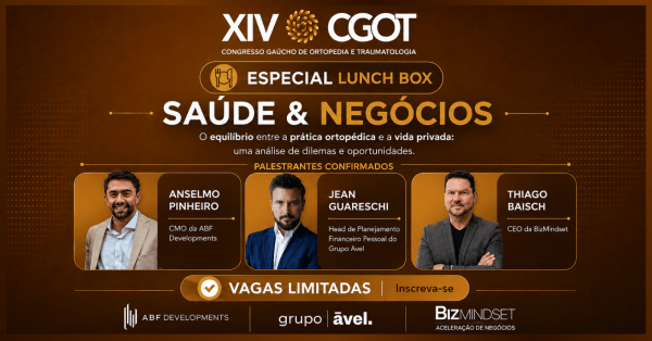 Imagem do evento LUNCH BOX | SAÚDE E NEGÓCIOS