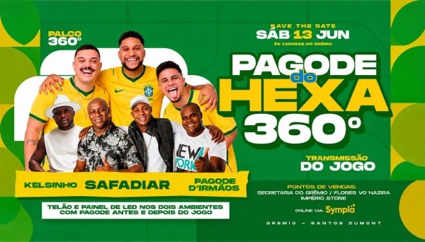 Imagem do evento Pagode do Hexa