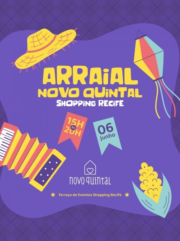Imagem do evento Arraial Novo Quintal