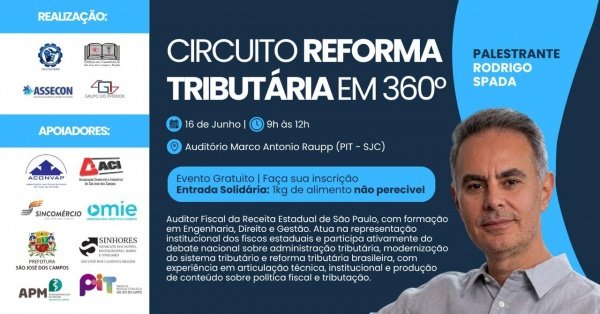 Imagem do evento Circuito Reforma Tributária em 360°