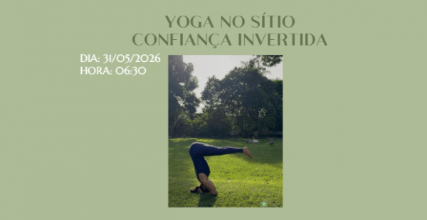 Imagem do evento Yoga no Sítio - Confiança Invertida em Fortaleza-CE