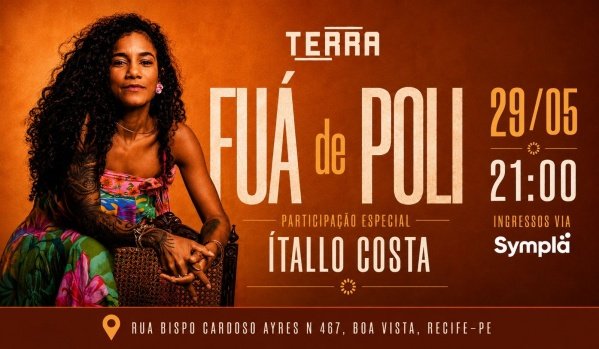 Imagem do evento FUÁ DE POLI CONVIDA: ÍTALLO COSTA