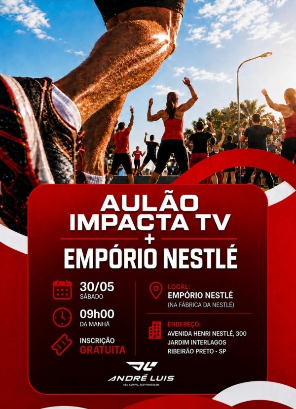 Imagem do evento Aulão Impacta TV + Empório Nestlé