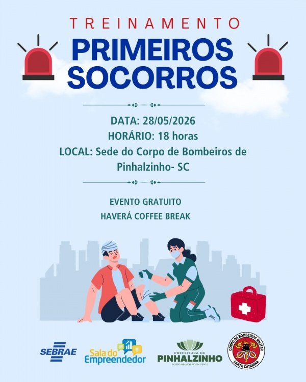 Imagem do evento TREINAMENTO Primeiros Socorros