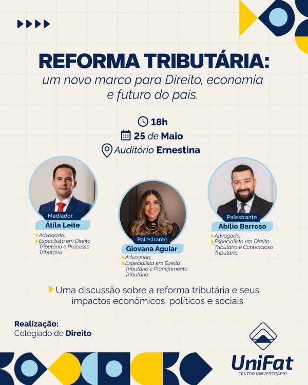 Imagem do evento Reforma Tributária