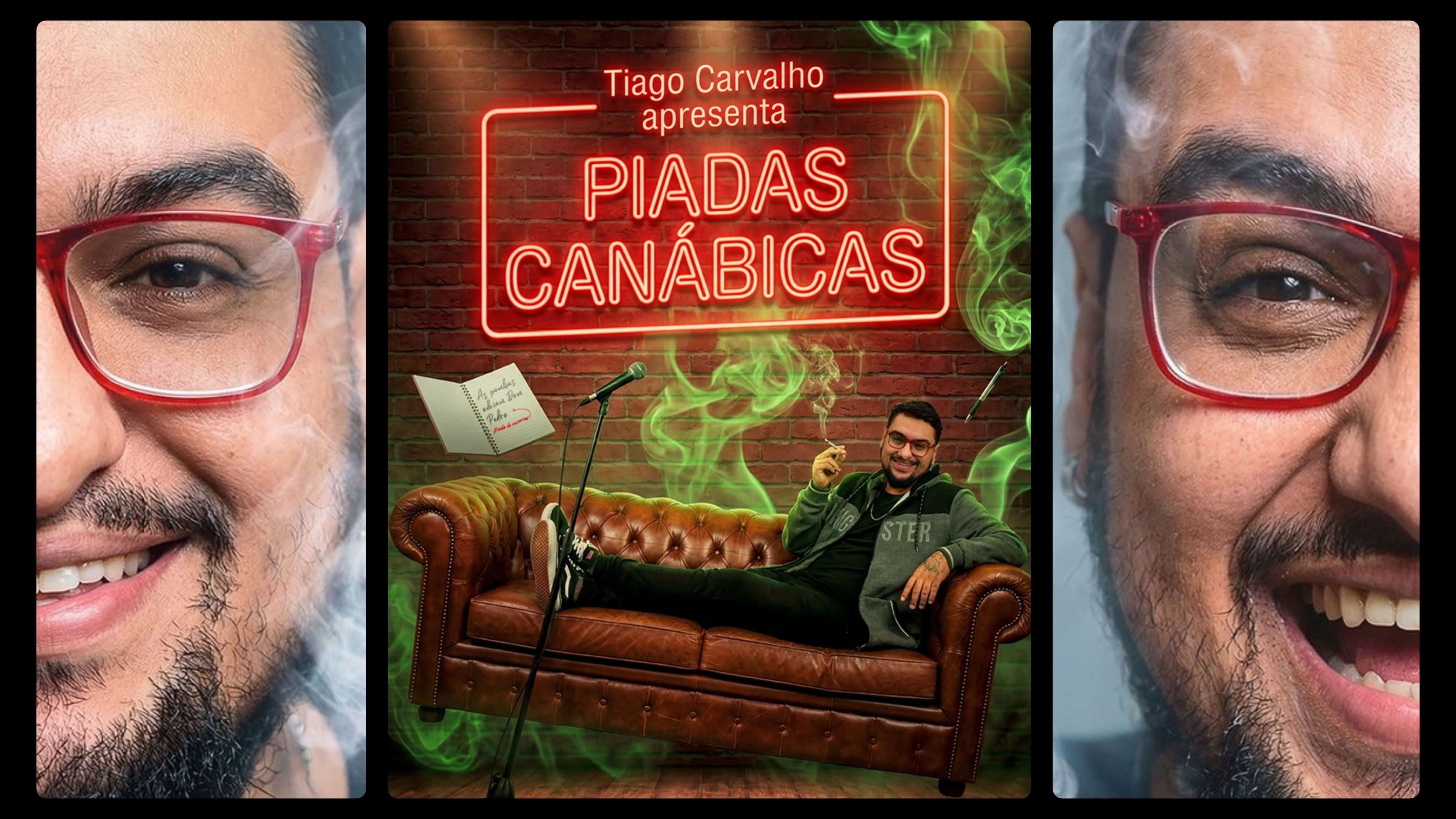 Piadas Canabicas com Tiago Carvalho em São Paulo