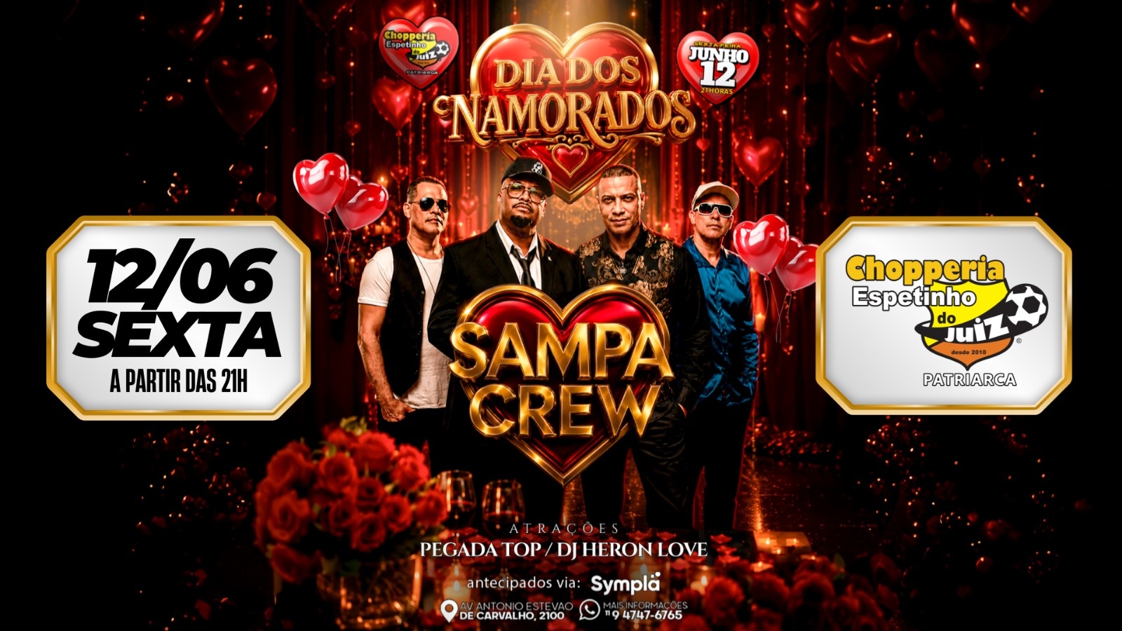 SAMPA CREW (ESPECIAL DIA DOS NAMORADOS) - JUIZ PATRIARCA - São Paulo, SP