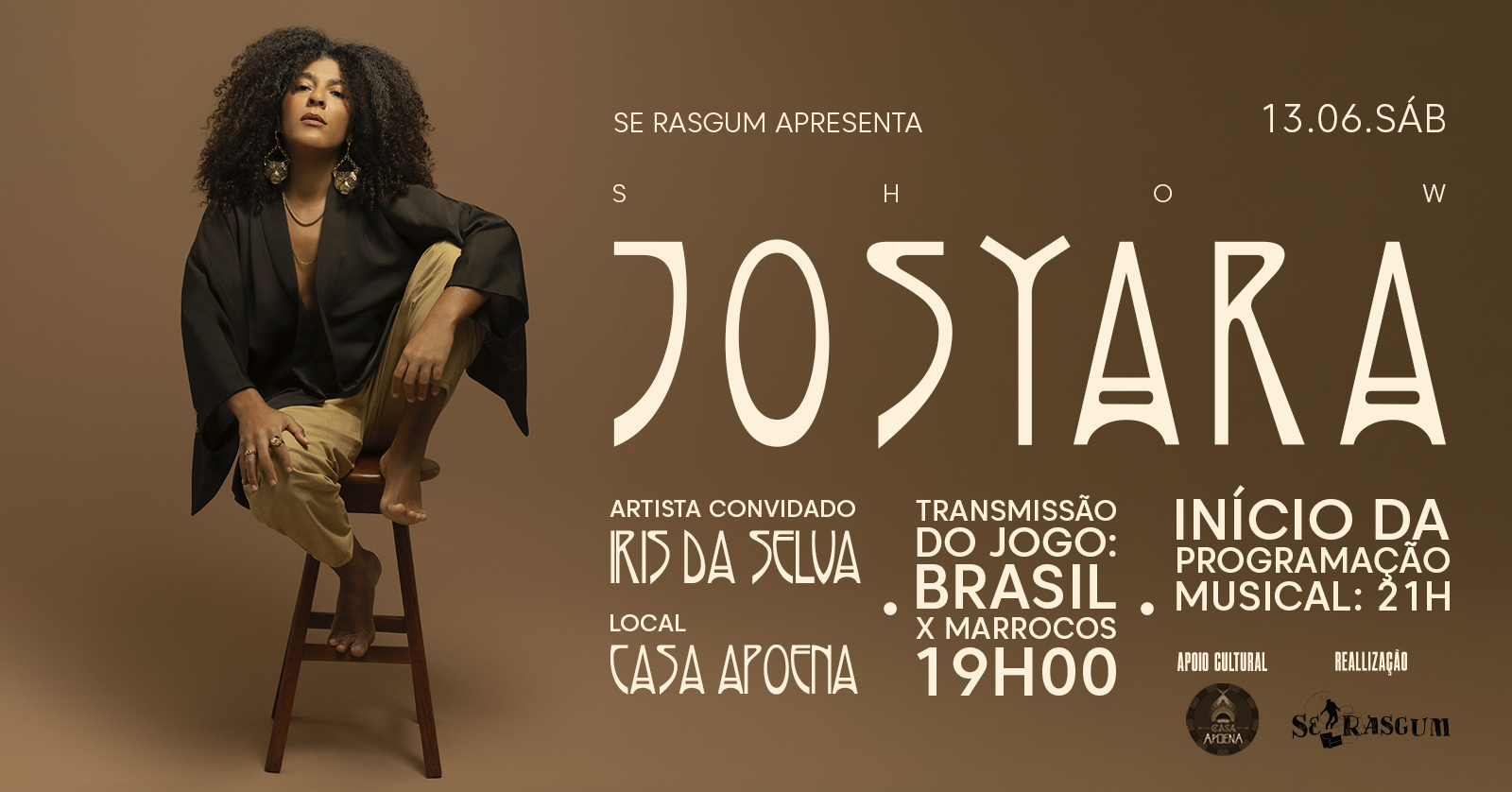 Se Rasgum apresenta: Josyara convida Iris da Selva - Belém, PA