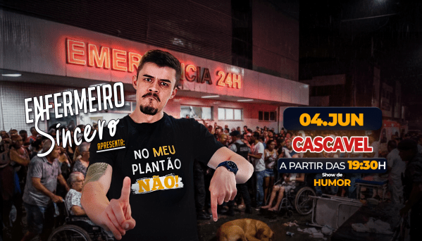 Imagem do evento ENFERMEIRO SINCERO EM CASCAVEL 