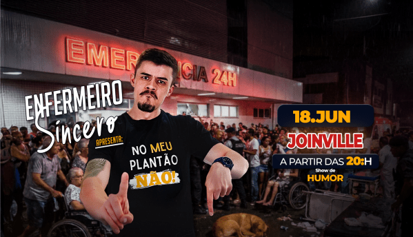 Imagem do evento ENFERMEIRO SINCERO EM JOINVILLE