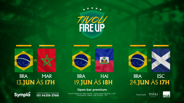 JOGOS DO BRASIL 2026 - PACOTE - TIVOLI MOFARREJ
