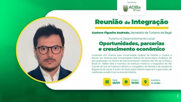 Imagem do evento Turismo e Desenvolvimento Local: oportunidades, parcerias e crescimento econômico