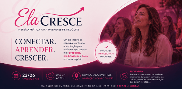 Imagem do evento Ela Cresce