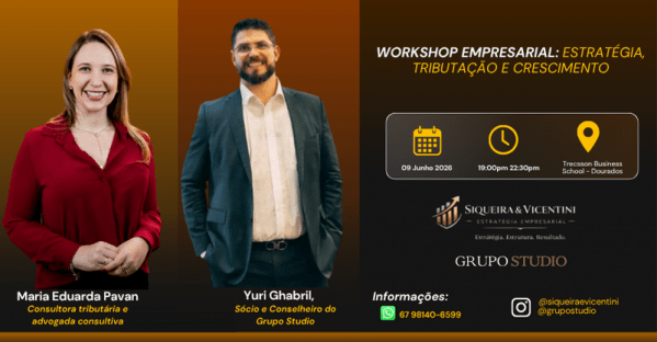 Imagem do evento WORKSHOP EMPRESARIAL: ESTRATÉGIA, TRIBUTAÇÃO E CRESCIMENTO