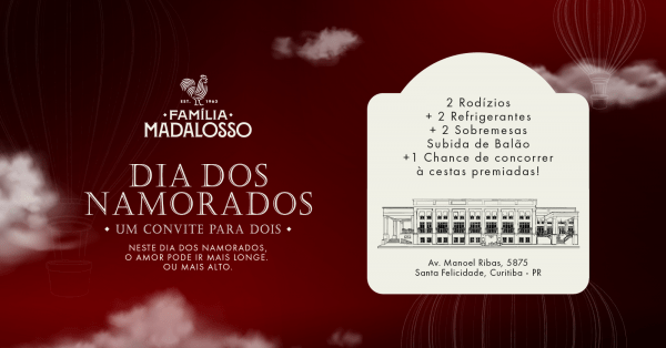 Imagem do evento Jantar de Dia dos Namorados