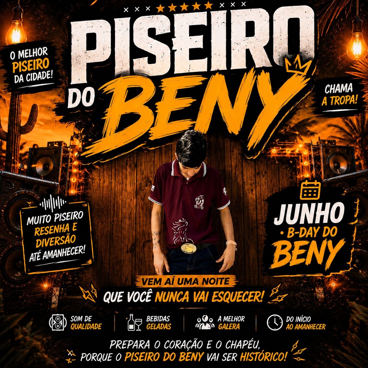 Piseiro do Benny - Águas Lindas de Goiás, GO