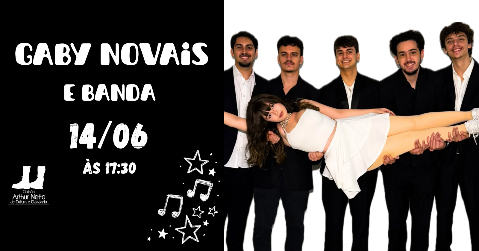 Gaby Novais e Banda - Mogi das Cruzes, SP