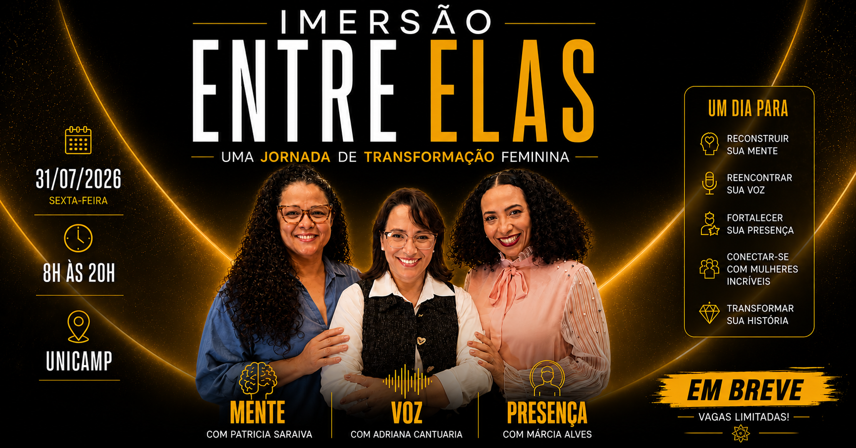 Imersão entre Elas em Campinas