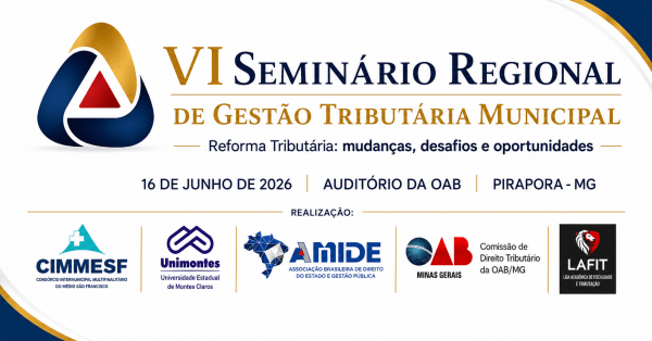 Imagem do evento VI SEMINÁRIO REGIONAL DE GESTÃO TRIBUTÁRIA MUNICIPAL