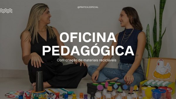 Imagem do evento Oficina pedagógica com construção de materiais recicláveis