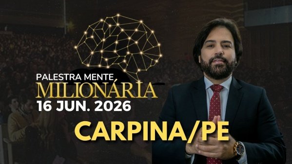 Imagem do evento PALESTRA MENTE MILIONÁRIA 2026 CARPINA/PE