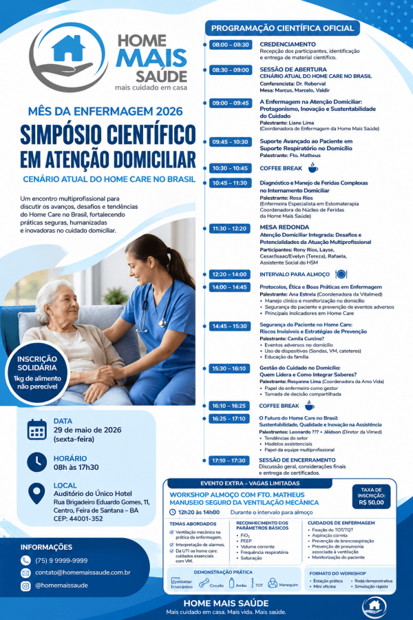 Imagem do evento SIMPÓSIO CIENTÍFICO EM ATENÇÃO DOMICILIAR