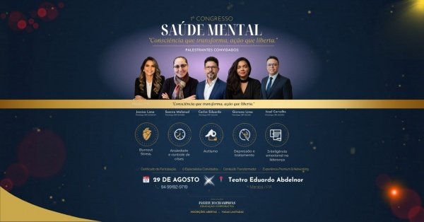 Imagem do evento 1° Congresso de Saúde Mental