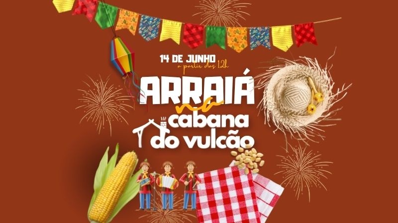 Arraiá Cabana do Vulcão - Nova Iguaçu, RJ