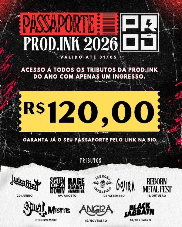 Imagem do evento PROD.INK MUSIC 2026