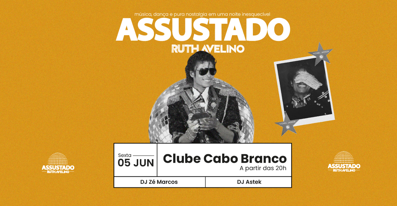 Assustado Ruth Avelino - Junho 2026 - João Pessoa, PB