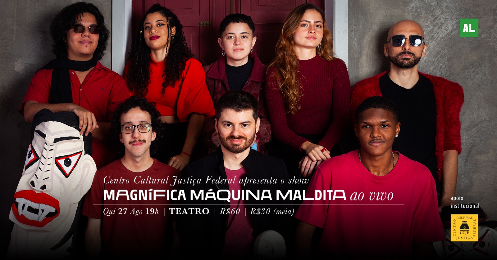 Magnífica Máquina Maldita no CCJF - Rio de Janeiro, RJ
