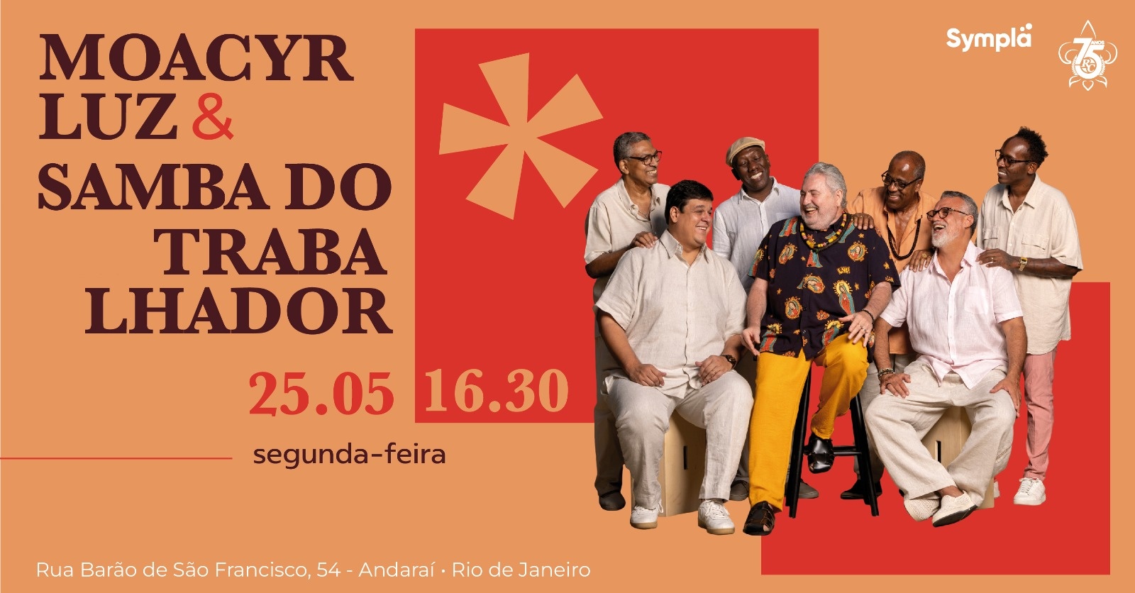 Moacyr Luz e Samba do Trabalhador 25 de maio! 