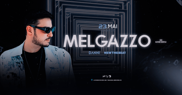 Imagem do evento 23/05: MELGAZZO + DANNI + NEW THE BEAT