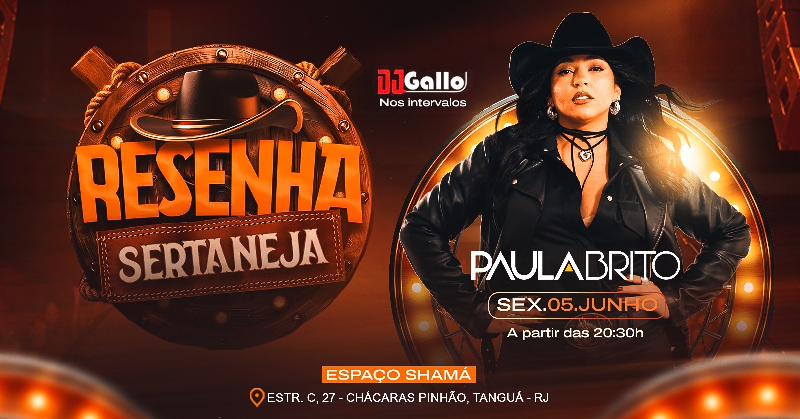 1° EDIÇÃO RESENHA SERTANEJA - Tanguá, RJ