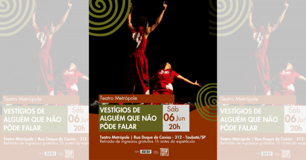 Imagem do evento Vestígios de Alguém que Não Pôde Falar