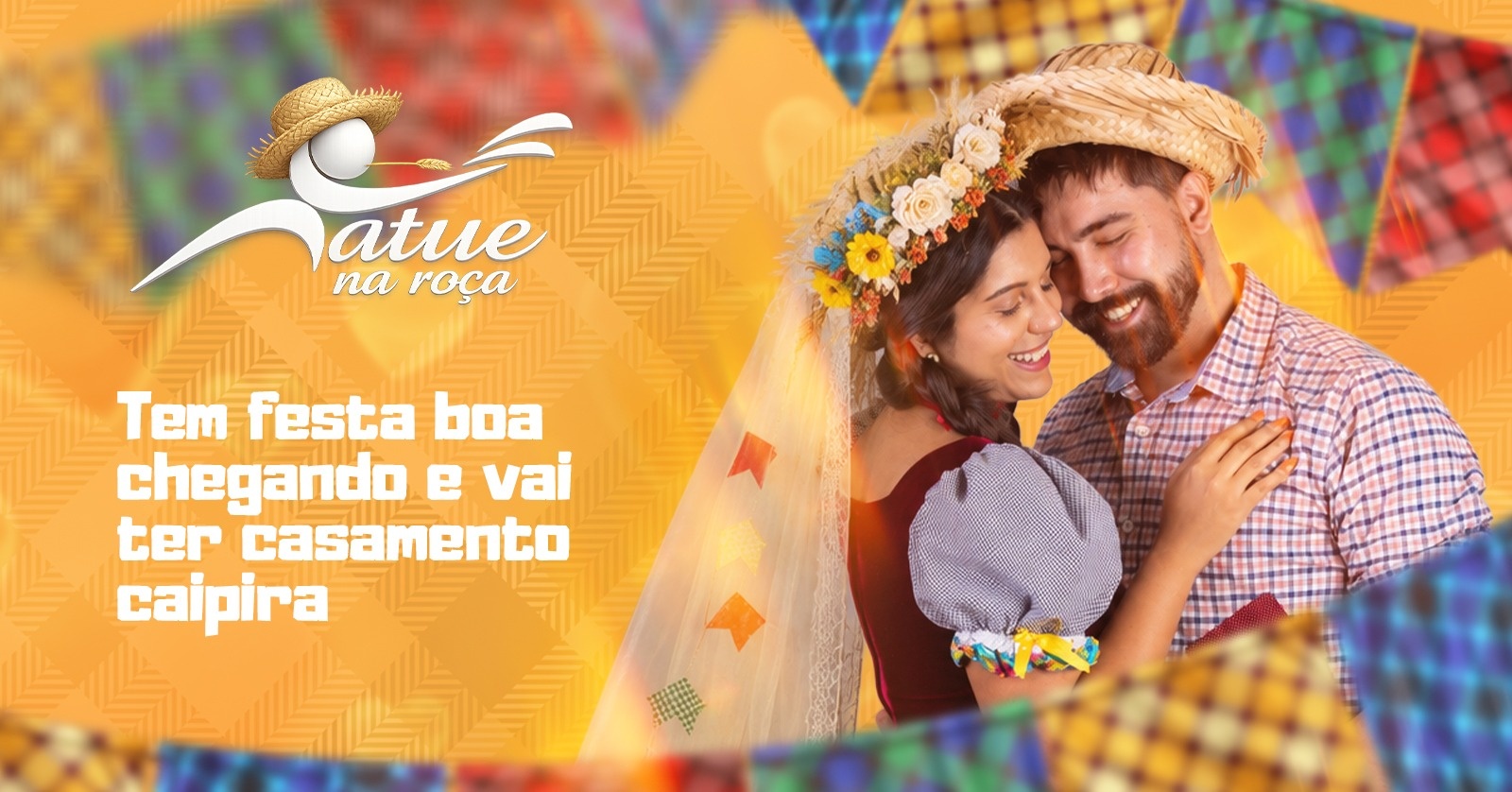 ATUE NA ROÇA  Casamento Caipira - Salvador, BA