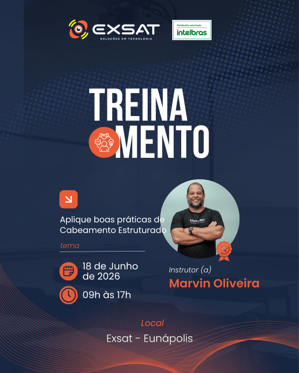 Imagem do evento APLIQUE BOAS PRÁTICAS DE CABEAMENTO ESTRUTURADO