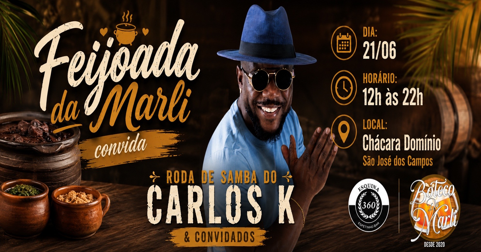 FEIJOADA DA MARLI RODA DO CARLOS K - São José dos Campos, SP