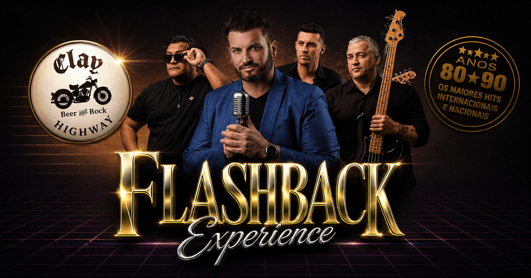 FlashbacK Experience 80's & 90's Curitiba | Show com BONATO