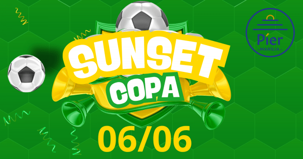 Imagem do evento Sunset do Píer - Edição COPA DO MUNDO