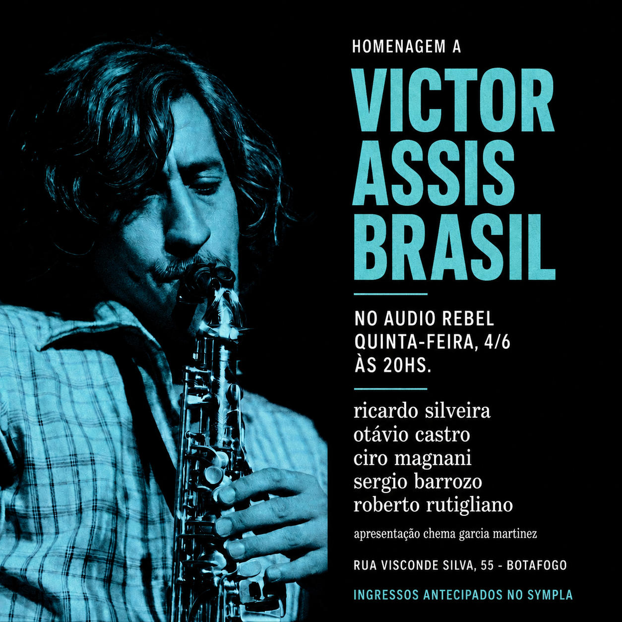 HOMENAGEM A VICTOR ASSIS BRASIL - Rio de Janeiro, RJ