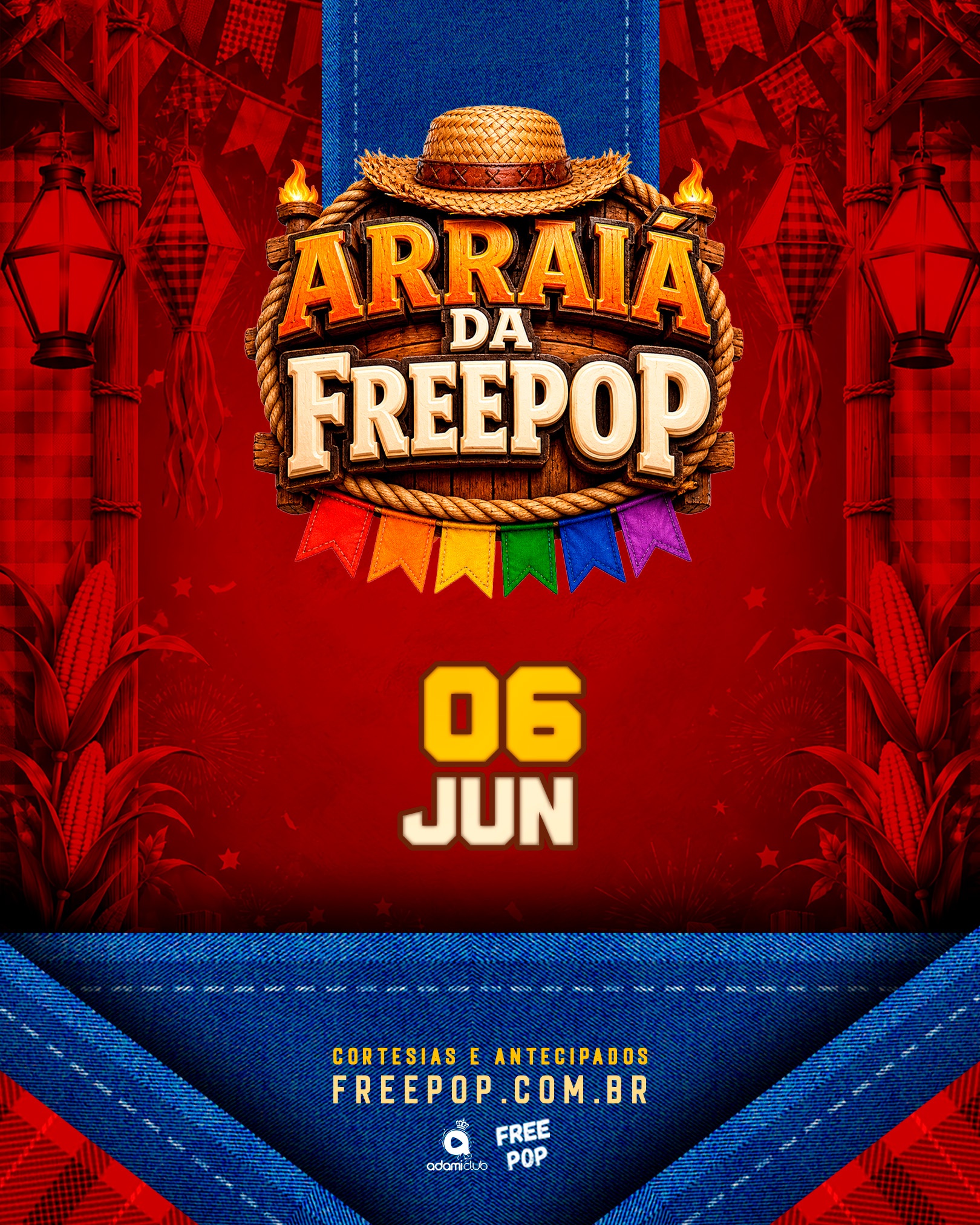 06.JUN - ARRAIÁ DA FREEPOP - Sinop, MT