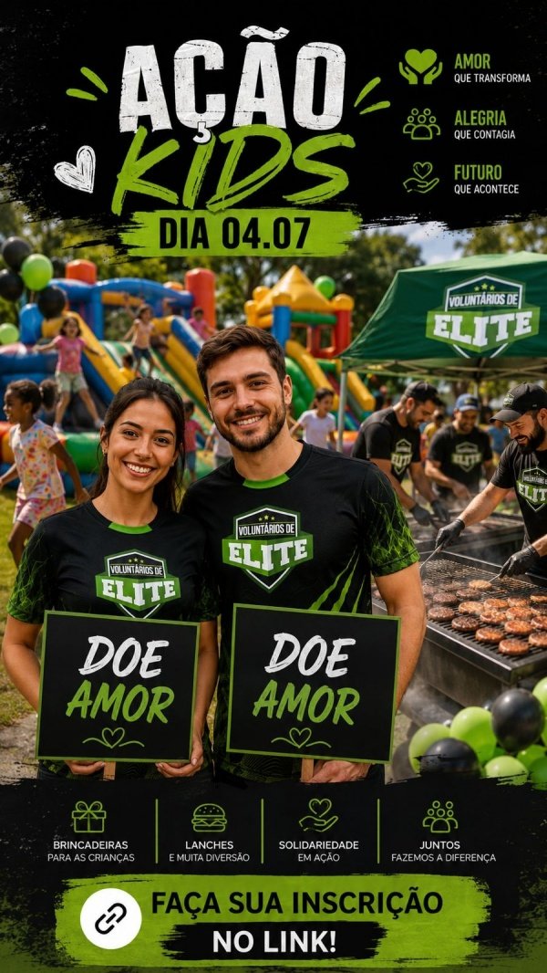 Imagem do evento Ação Kids 2026 - VDE Cuiabá