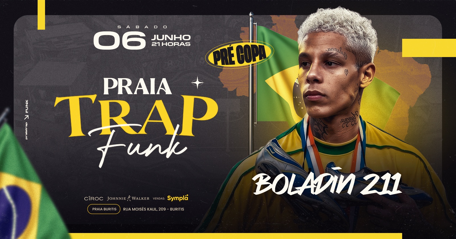 PRAIA TRAP FUNK convida BOLADIN 211 - Belo Horizonte, MG