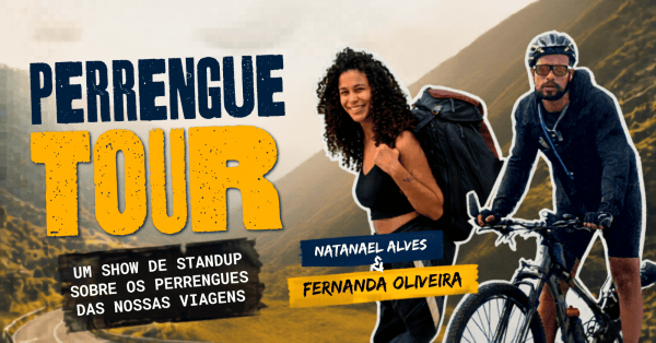 Imagem do evento Natanael Alves & Fernanda Oliveira - PERRENGUE TOUR no Porão Comedy BC