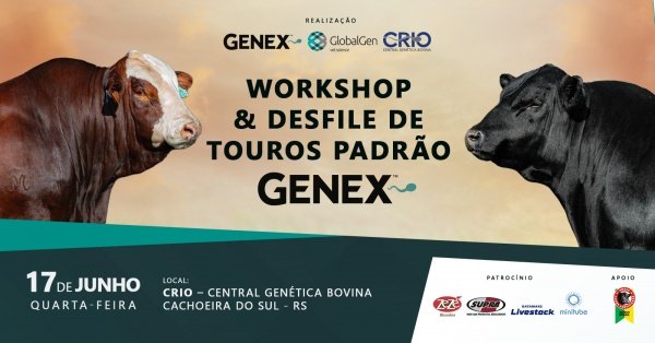 Imagem do evento Workshop e Desfile de touros padrão GENEX