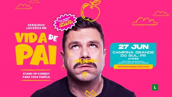 Imagem do evento Serginho Lacerda em Campina Grande do Sul