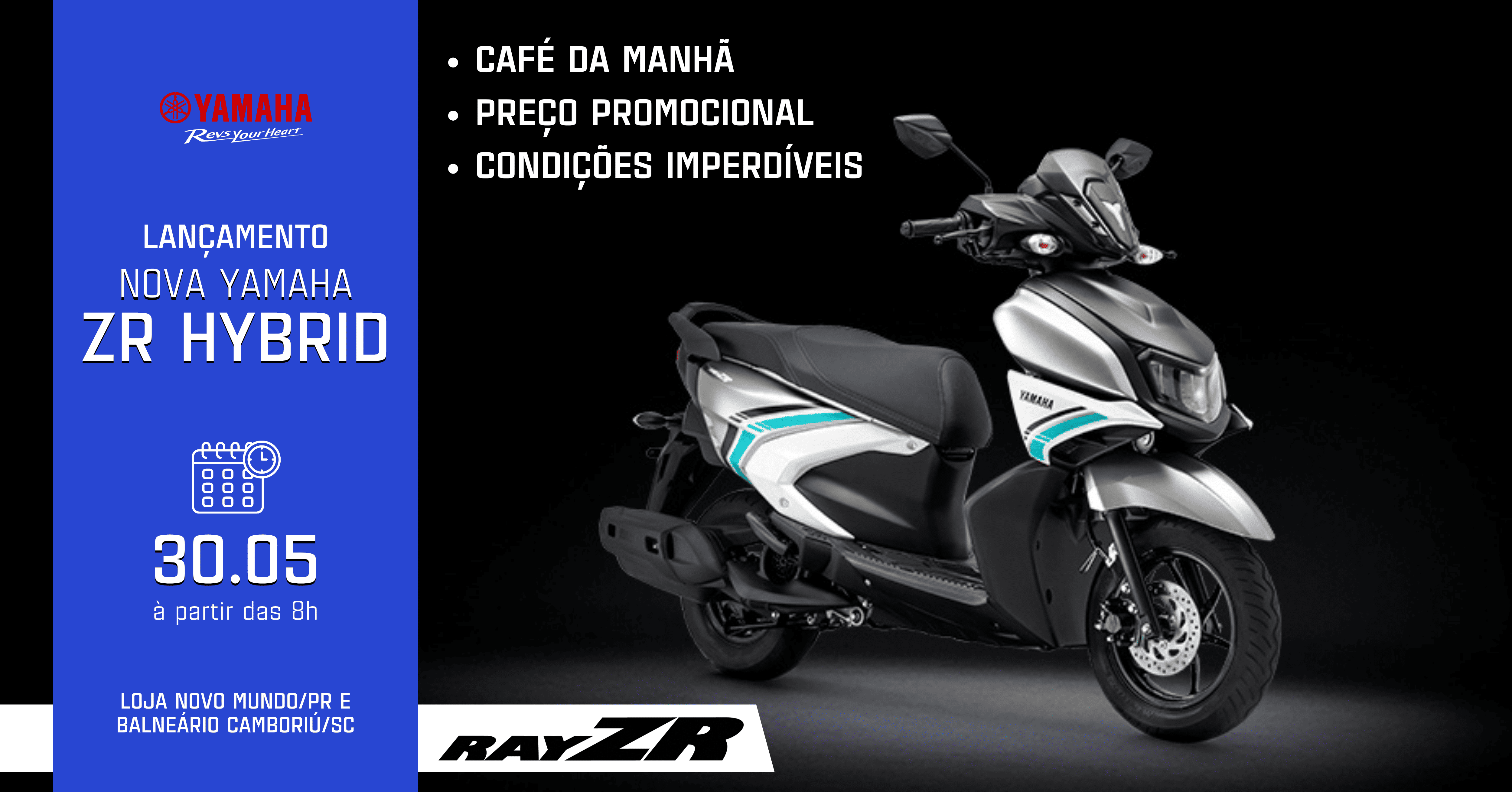 Lançamento Yamaha ZR em Curitiba - Sympla