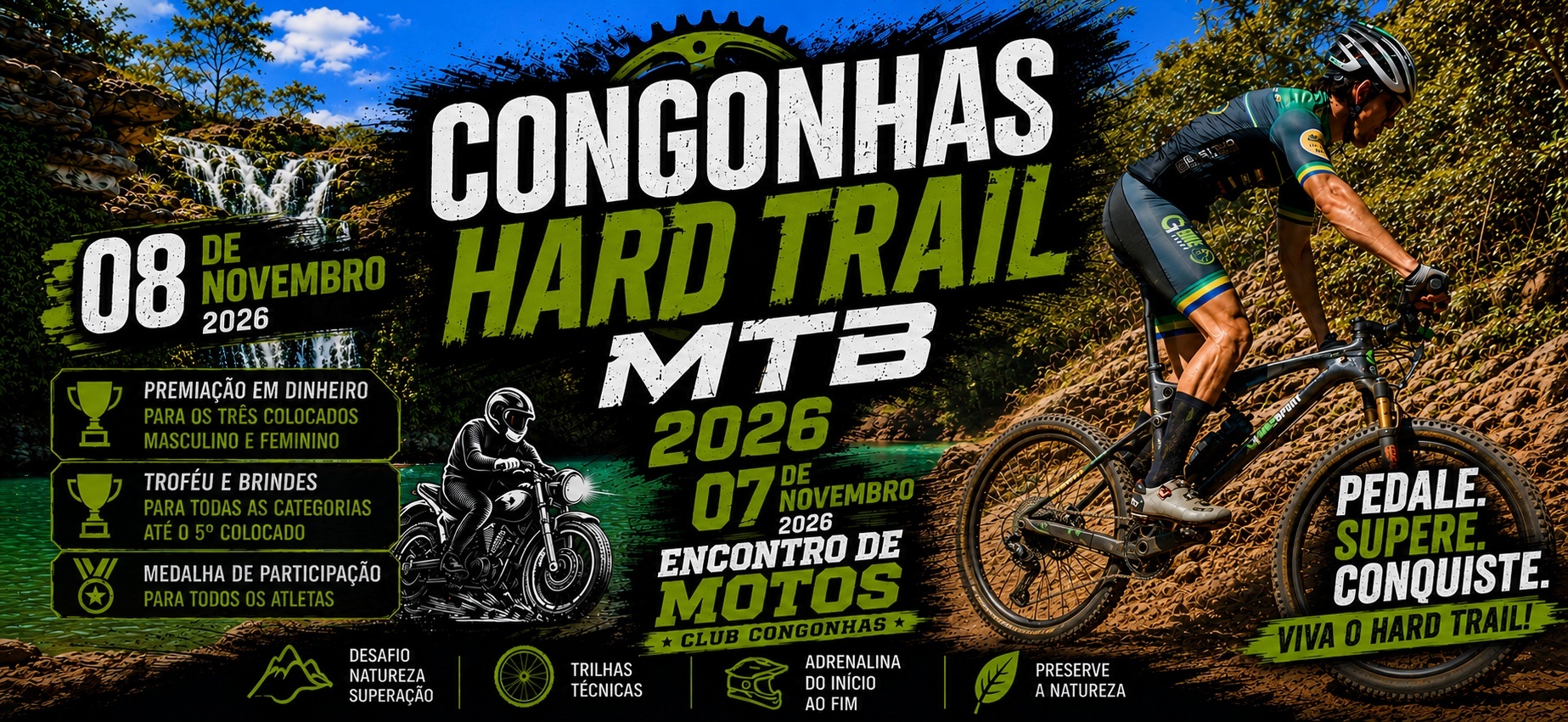 CONGONHAS HARD TRAIL-MTB CONMTB 2026 / VISITE O NOSSO INSTAGRAN @CONMTB