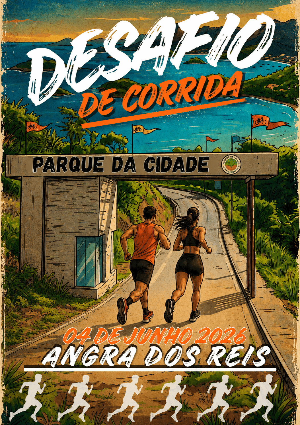 DESAFIO DE CORRIDA DO PARQUE DA CIDADE